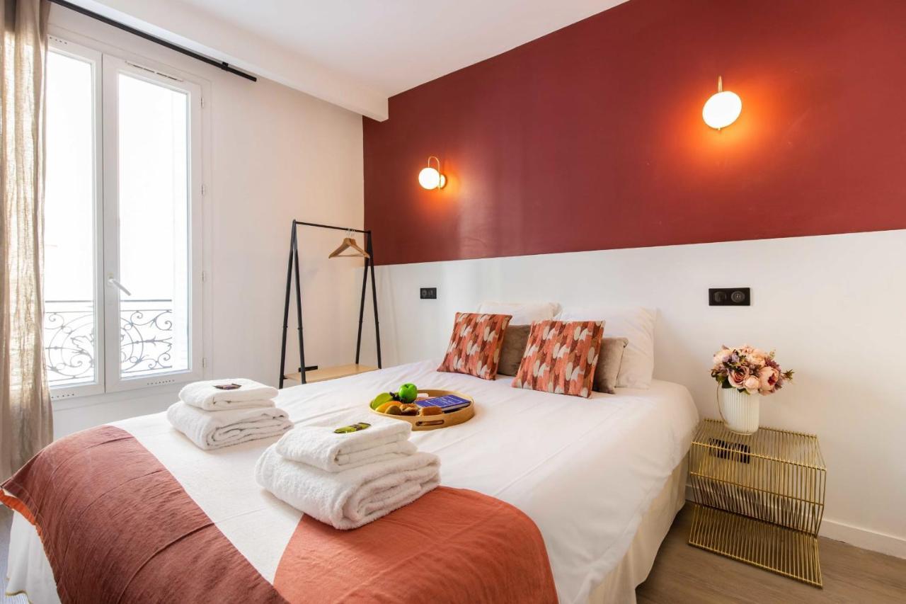Cosy Bedroom - Tour Eiffel Champs De Mars 5A Párizs Kültér fotó